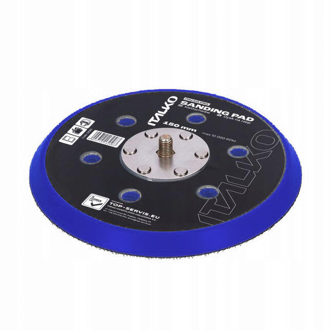 Italko Podložný talíř 150mm se suchým zipem - 6 děr