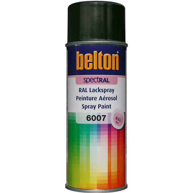 Belton Barva ve spreji RAL 6007 400ml LAHVOVĚ ZELENÁ