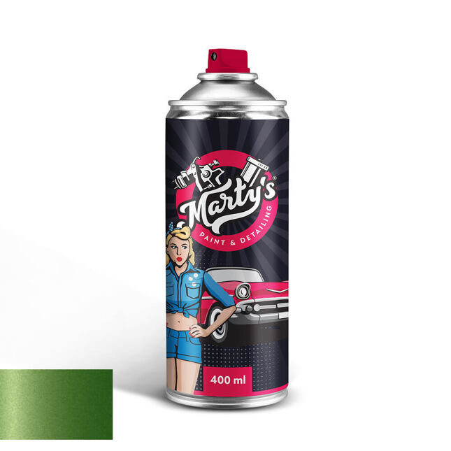 Motolak ve spreji Kawasaki 45Q BLAZED GREEN