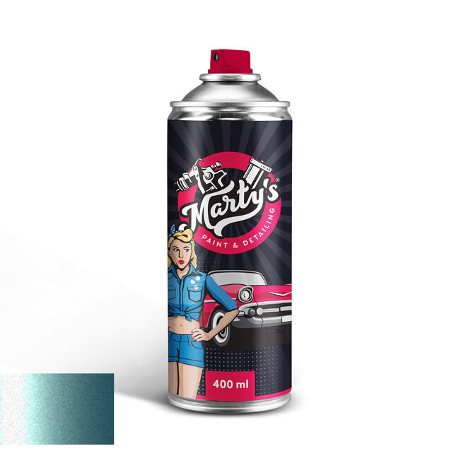 Autolak ve spreji Peugeot W2 Bleu Forclaz