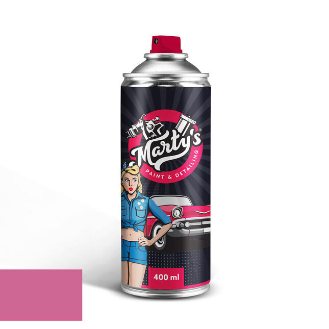 Barva na auto ve spreji Fiat 591A Barbie Rosa