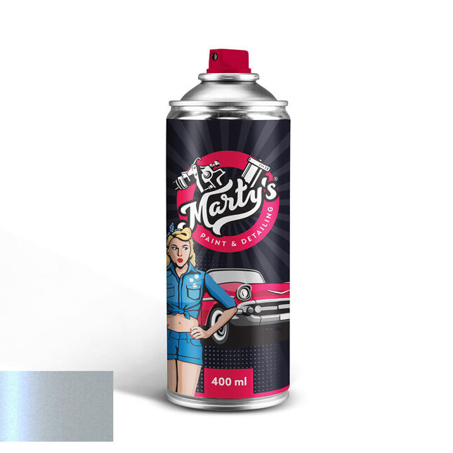 Barva na auto ve spreji Ford 9VME5ZA ICE WHITE MET 2ks/bal