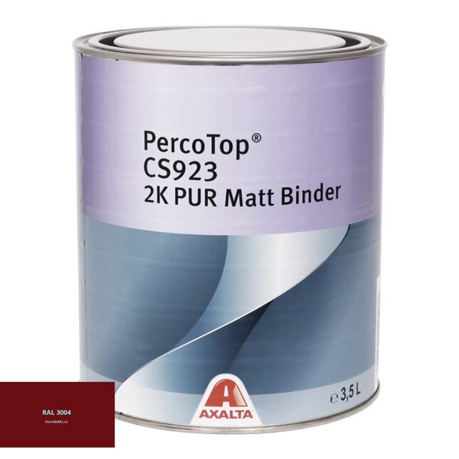 Matná polyuretanová 2K barva Axalta PercoTop MATT RAL 3004