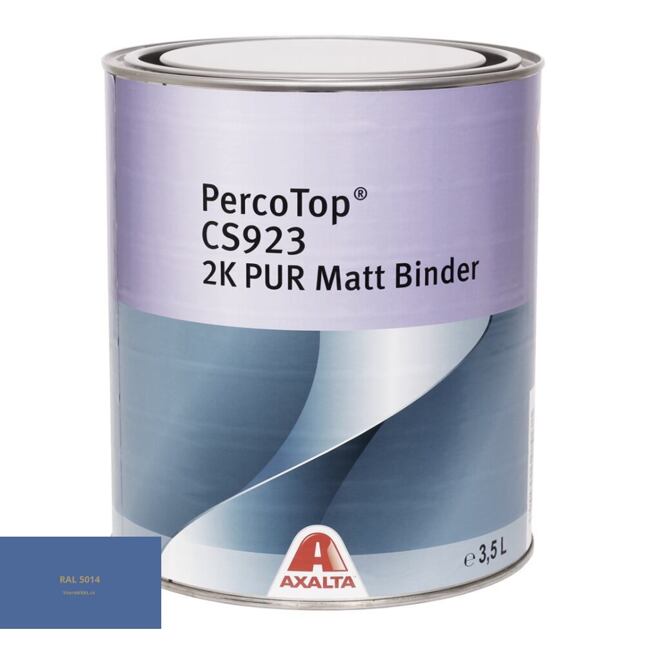 Matná polyuretanová 2K barva Axalta PercoTop MATT RAL 5014