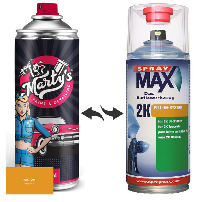 Barva ve spreji RAL 1004