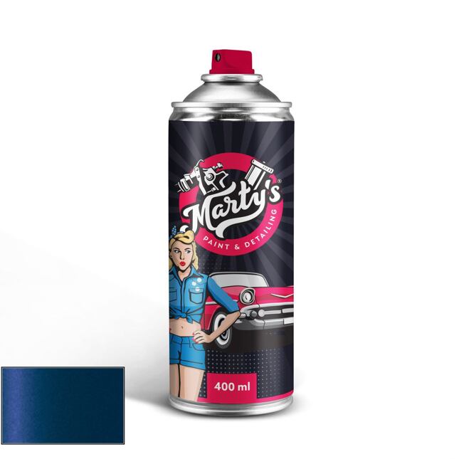 Barva ve spreji Porsche X5F Ascariblau