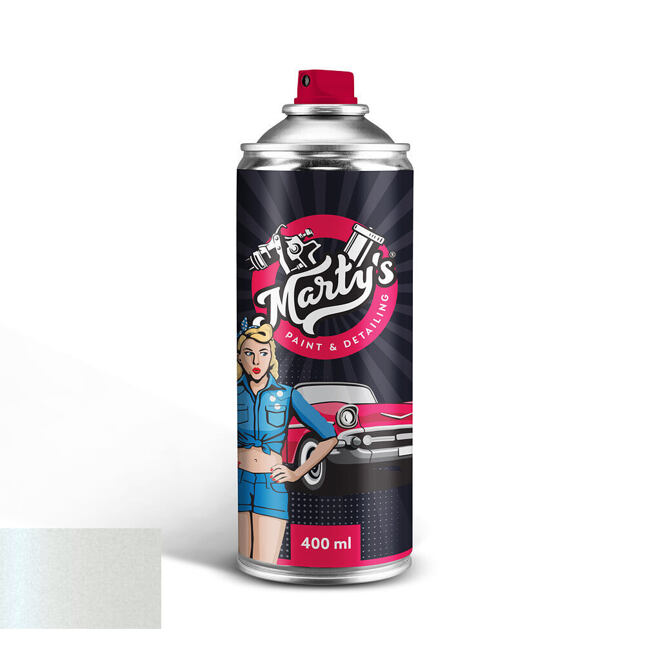 Autolak ve spreji Hyundai JR White Pearl 2ks/bal