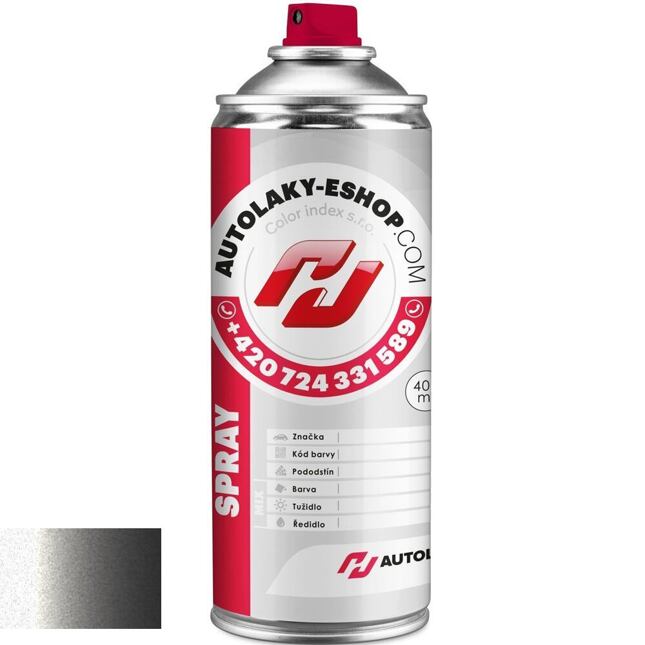 Autolak ve spreji Hyundai YEV SILVER