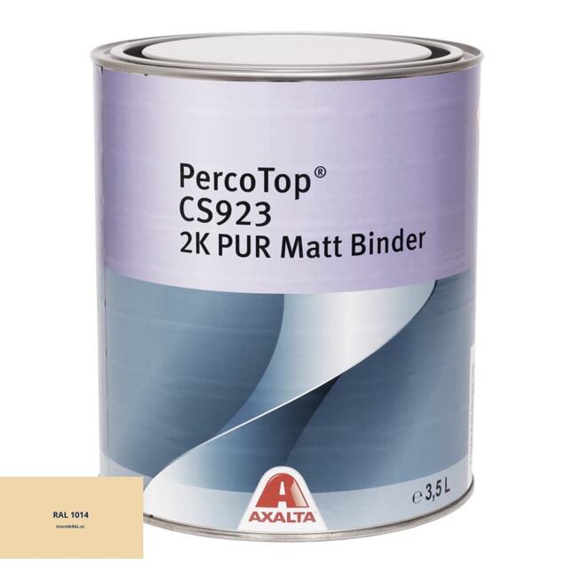 Matná polyuretanová 2K barva Axalta PercoTop MATT RAL 1014