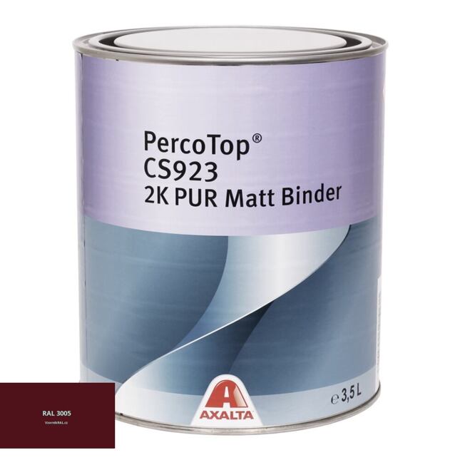 Matná polyuretanová 2K barva Axalta PercoTop MATT RAL 3005