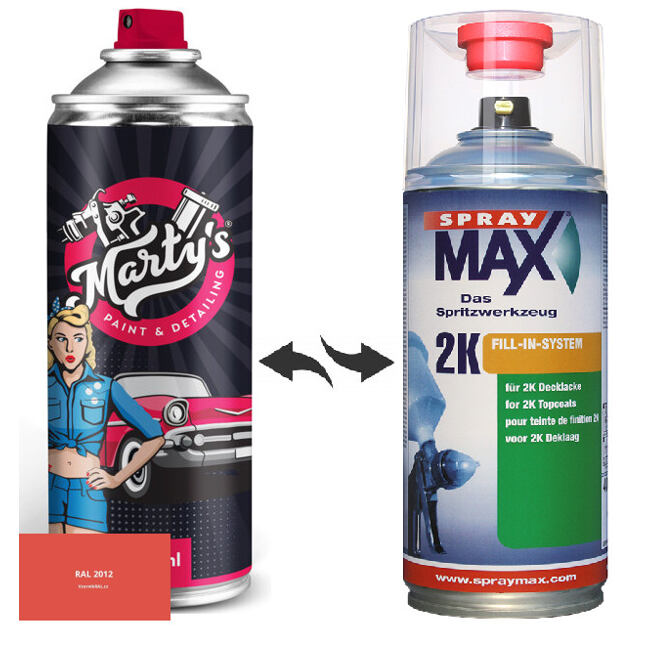 Barva ve spreji RAL 2012