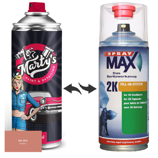 Barva ve spreji RAL 3012