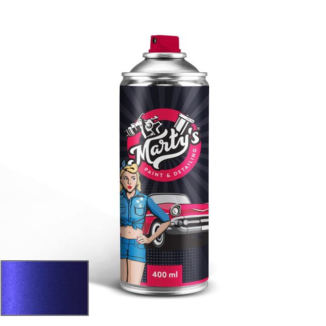 Barva ve spreji Porsche M4D Purple Sky