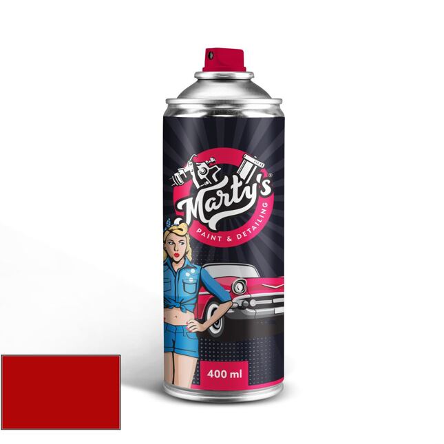 Barva ve spreji Land Rover 590 Lazer Red (2c)