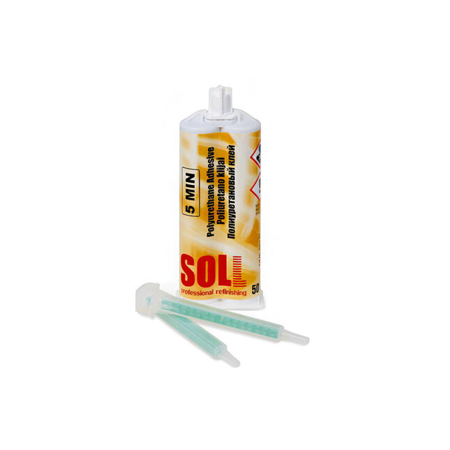 SOLL 2K PU Dvousložkové lepidlo na plasty 50 ml - 5 min