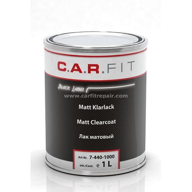 C.A.R.Fit 2K Bezbarvý lak Matný 1l/bal