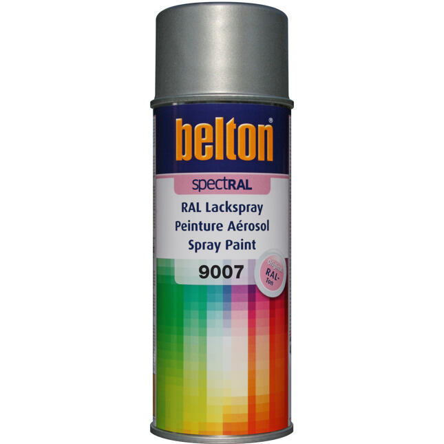 Belton Barva ve spreji RAL 9007 400ml ŠEDÝ HLINÍK