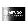 Barva ve spreji Daewoo D800 Chaos Black