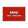 Opravná tužka na autolak Mini YB16 Pure Red