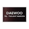 Autolak do pistole Daewoo 79L Twilight Maroon