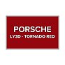Opravná tužka na autolak Porsche LY3D Tornado Red