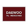 Autolak do pistole Daewoo Mexico Red