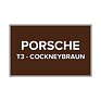 Opravná tužka na autolak Porsche T3 Cockneybraun
