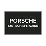Opravná tužka na autolak Porsche 615 Schiefergrau